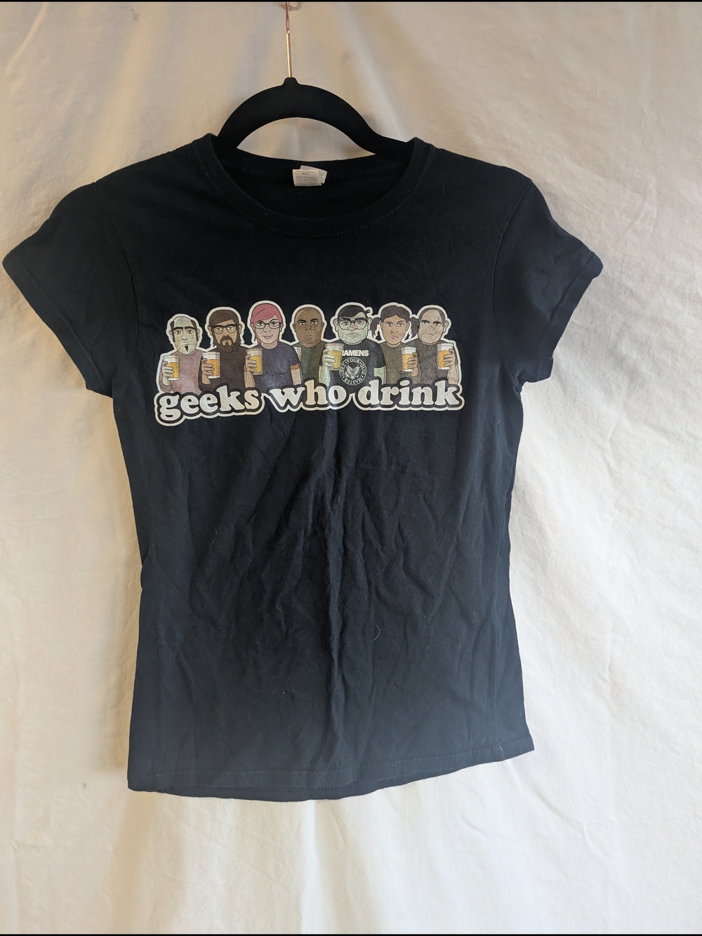 Geeks Who Drink Graphic Tee - Black
